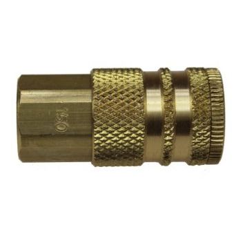 Industrial interchange coupler, 1/4" female npt