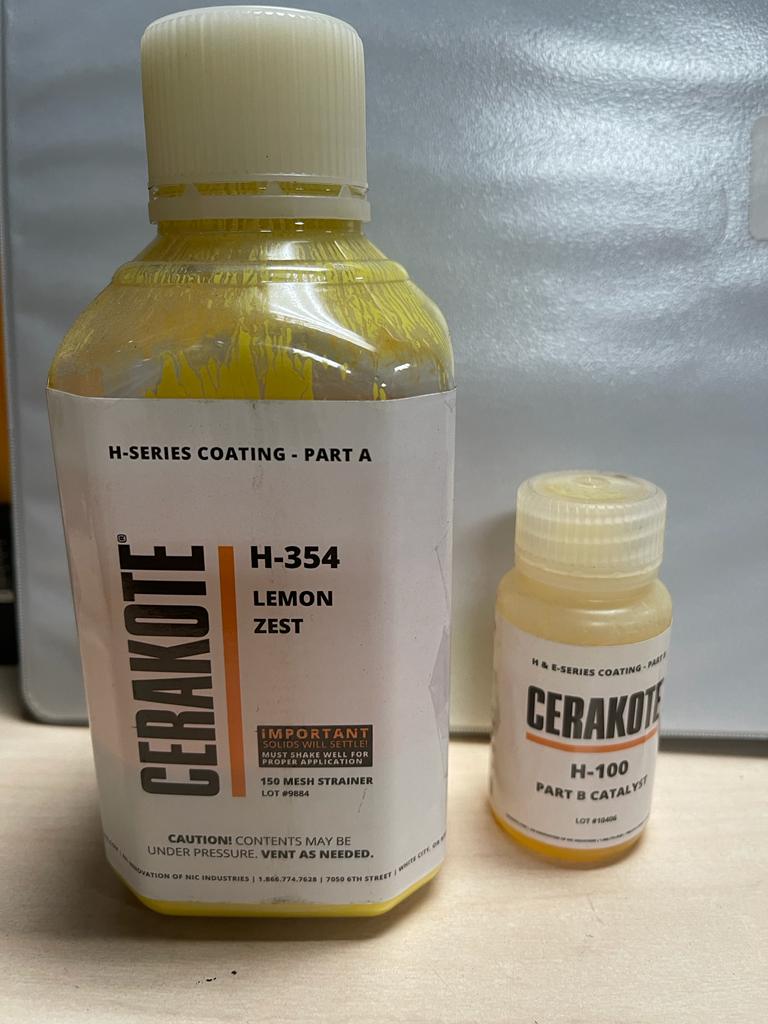 Cerakote H-354 Lemon Zest