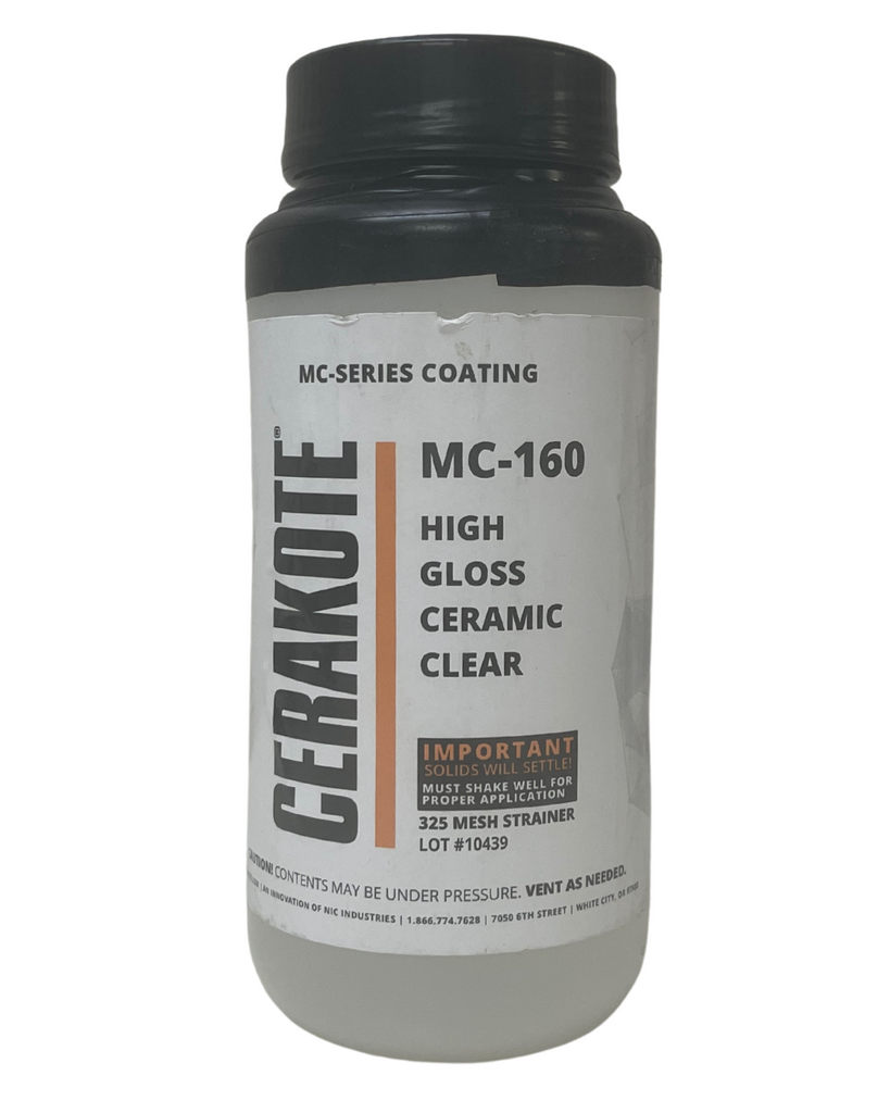 CERAKOTE MC-160 | HIGH GLOSS CERAMIC CLEAR | 160oz